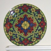 Royal Doulton Iznik porcelain plate, D4864