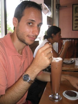 iced chocolate @L.A. Burdick, Cambridge MA