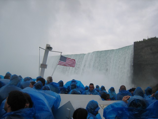 Aboard the Maid of the Mist