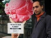 The claim: "The Best Ice Cream in Toronto!"