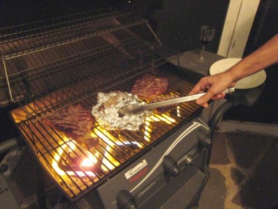 class is now in session. (Porterhouse 101: Remedial Grilling)