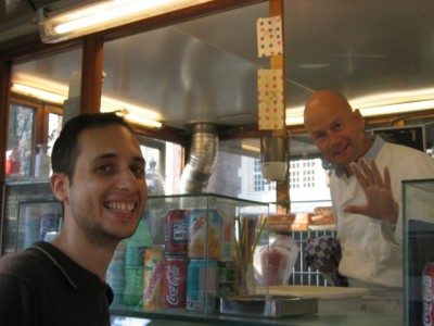 buying more vlamsche frites (from Mr. Clean)