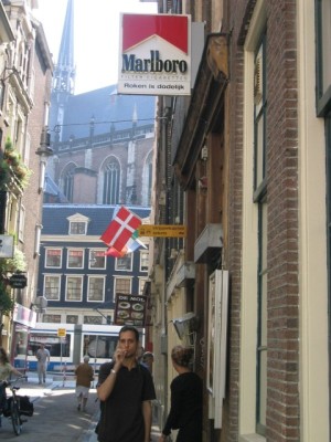 "Marlboro: Smoking is Deadly"