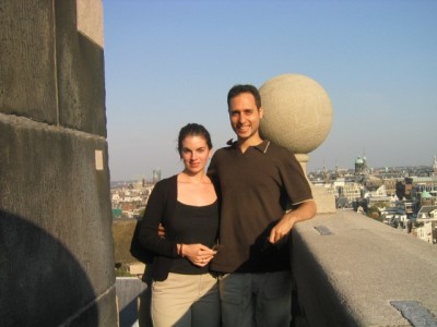 view frop atop Westerkerk (West Church)