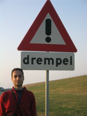 ! watch out for the drempel !