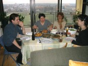 Thanksgiving 2003, with erik and mong