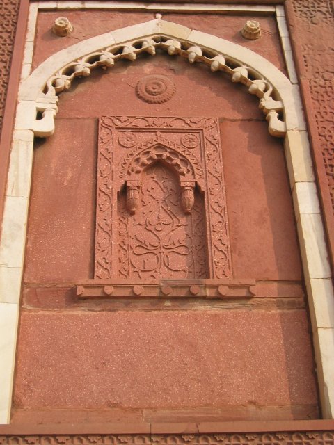 Agra Fort detail