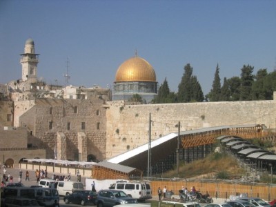 view of the Temple Mount