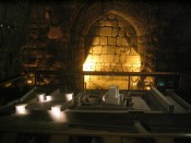 inside the Western Wall tunnels