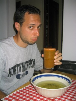 so-called "dinner."