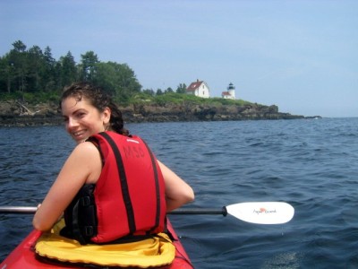 kayaking around Curtis Island
