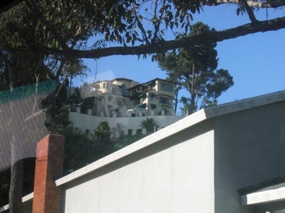 former residence of one Brad Pitt.  now owned by a Mr. Sean Penn.