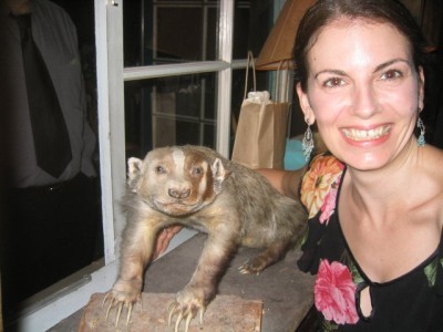 yikes.  i think this feller was one of the hors d'oeuvres.  (wolverine tartare, anyone?)