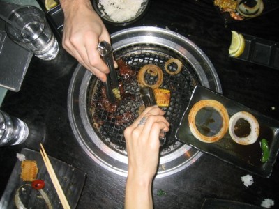 Gyu-Kaku Japanese BBQ.  (fyi, they're very good about letting you return food that you don't like.)