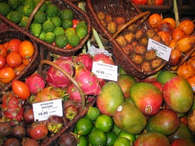 mangosteens, rambutans, et al.