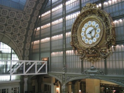 the clock at Musee D'Orsay