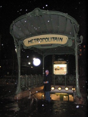 the Metro station at Abessess