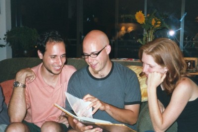 entertaining my guests by making them entertain me