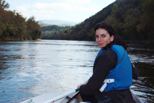 canoeing the shenandoah river.  watch out for the rivercows.