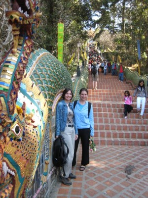 on the way up to Doi Suthep