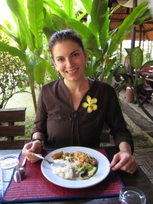 lunch at the orchid farm