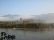 morning mist over the Maekok river