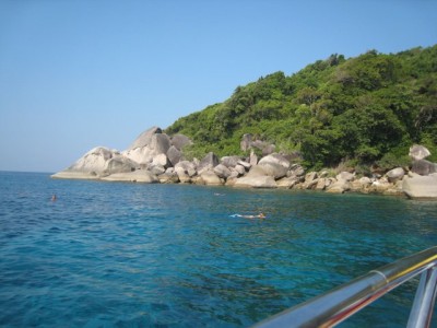 snorkeling the Similan Islands
