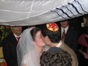 my favorite part of the ceremony: kissing the bride